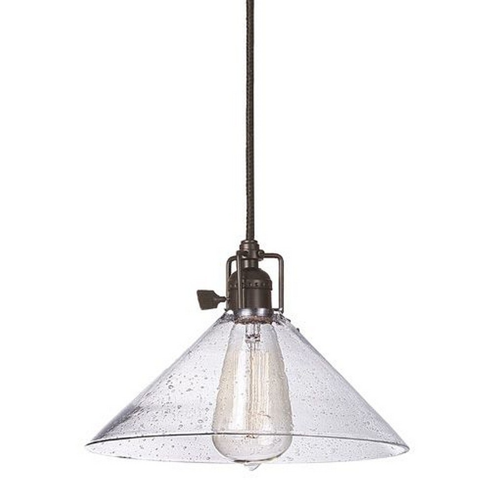 JVI Designs-1200-08 S2-CB-Union Square - One Light 8 Inch Pendant   Union Square - One Light 8 Inch Pendant